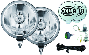 Hella 500FF 12V/55W Halogen Driving Lamp Kit - Click Image to Close