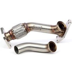 Grimmspeed 013001 External Wastegate Up Pipe Tube 44/45mm V-Band - Click Image to Close