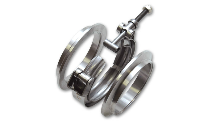 Vibrant Aluminum V-Band Flange Assembly for 3" O.D. - Click Image to Close