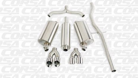 Corsa 14150 Cat-Back for 1999-2004 Cadillac Seville STS