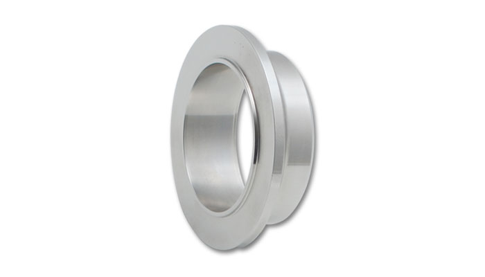 Vibrant T304 Stainless Steel V-Band Inlet Flange - 20.37MM Thick
