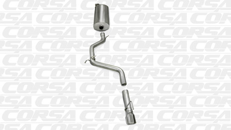 Corsa 14452 Cat-Back for 2005-2009 Jeep Grand Cherokee SXT - Click Image to Close