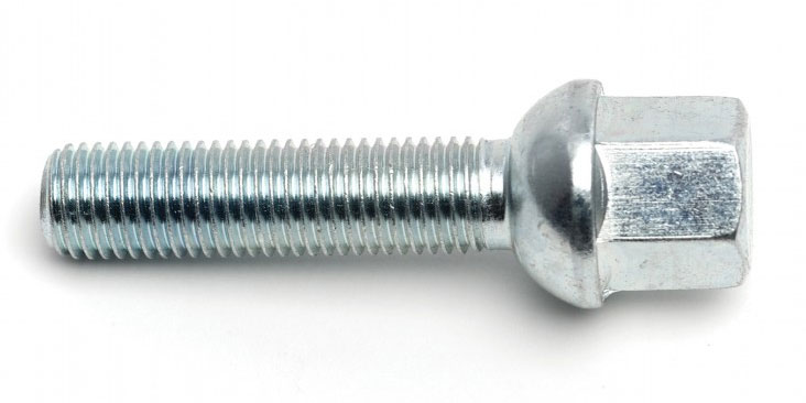 H&R Wheel Bolts Type 14 X 1.5 Length 42mm Type Audi Ball Head - Click Image to Close