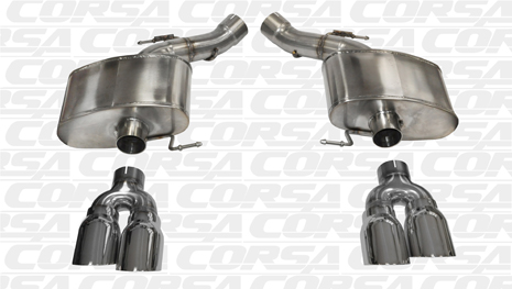 Corsa 14934 Axle-Back for 2012-2013 BMW M5 F10 - Click Image to Close