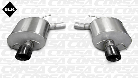 Corsa 14940BLK Axle-Back for 2009-2013 Cadillac CTS V - Click Image to Close