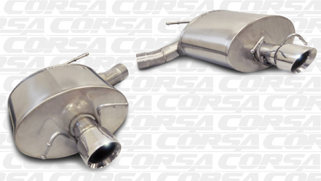 Corsa 14948 Axle-Back for 2011-2013 Cadillac CTS - Click Image to Close