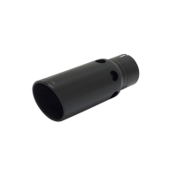 Flowmaster 15318B Exhaust Tip - 5.00 in. Rolled Angle Black - Click Image to Close