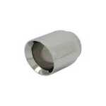 Flowmaster 15392 Exhaust Tip Round Polished SS - Weld on - Click Image to Close
