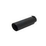 Flowmaster 15397B Exhaust Tip - 2.5" Black Angle Cut - Clamp On
