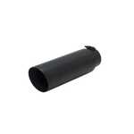 Flowmaster 15398B Exhaust Tip - 3" Black Angle Cut - Clamp On
