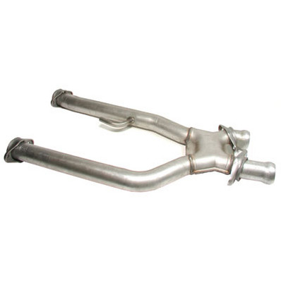 BBK 05-10 Ford Mustang GT 2.75 Off-Road X-Pipe - Click Image to Close