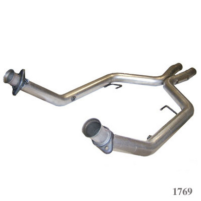 BBK 05-10 Ford Mustang GT 2.75 Inch Off-Road X-Pipe