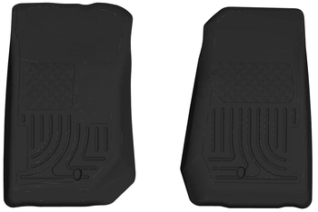 Husky 18021 Front Floor Liners - Black - Click Image to Close