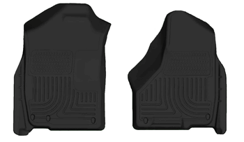 Husky 18031 Front Floor Liners - Black - Click Image to Close