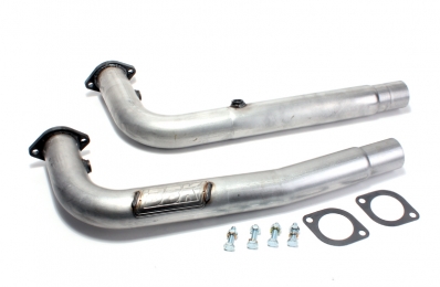 BBK 1815 Replacement High Flow Down Pipes for 10-15 Camaro V8 - Click Image to Close