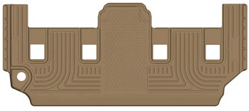 Husky 19093 3RD Seat Floor Liner - Tan - Click Image to Close