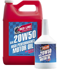 Red Line 20w50 Motor Oil (Quart) - Click Image to Close