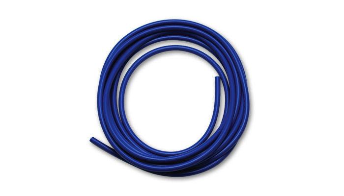 Vibrant 1/8" (3.2mm) I.D. x 50 ft. Silicon Vacuum Hose - Blue - Click Image to Close