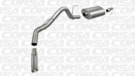 Corsa 24302 Cat-Back for 2006-2008 Ford F-150