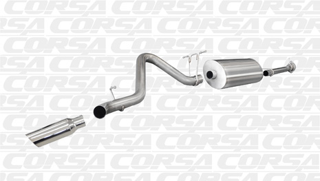 Corsa 24790 Cat-Back for 2011-2012 GMC Sierra 2500 - Click Image to Close