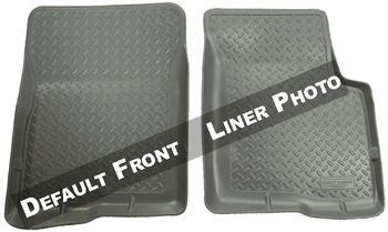 Husky 30252 Front Floor Liners - Grey - Click Image to Close