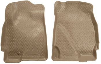 Husky 33173 Front Floor Liners - Tan - Click Image to Close