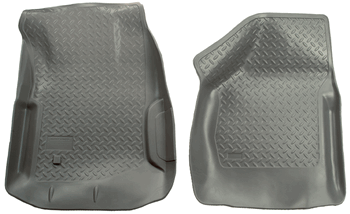 Husky 33852 Front Floor Liners - Grey - Click Image to Close