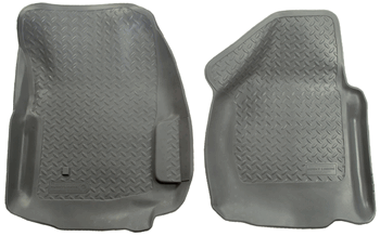 Husky 33882 Front Floor Liners - Grey - Click Image to Close