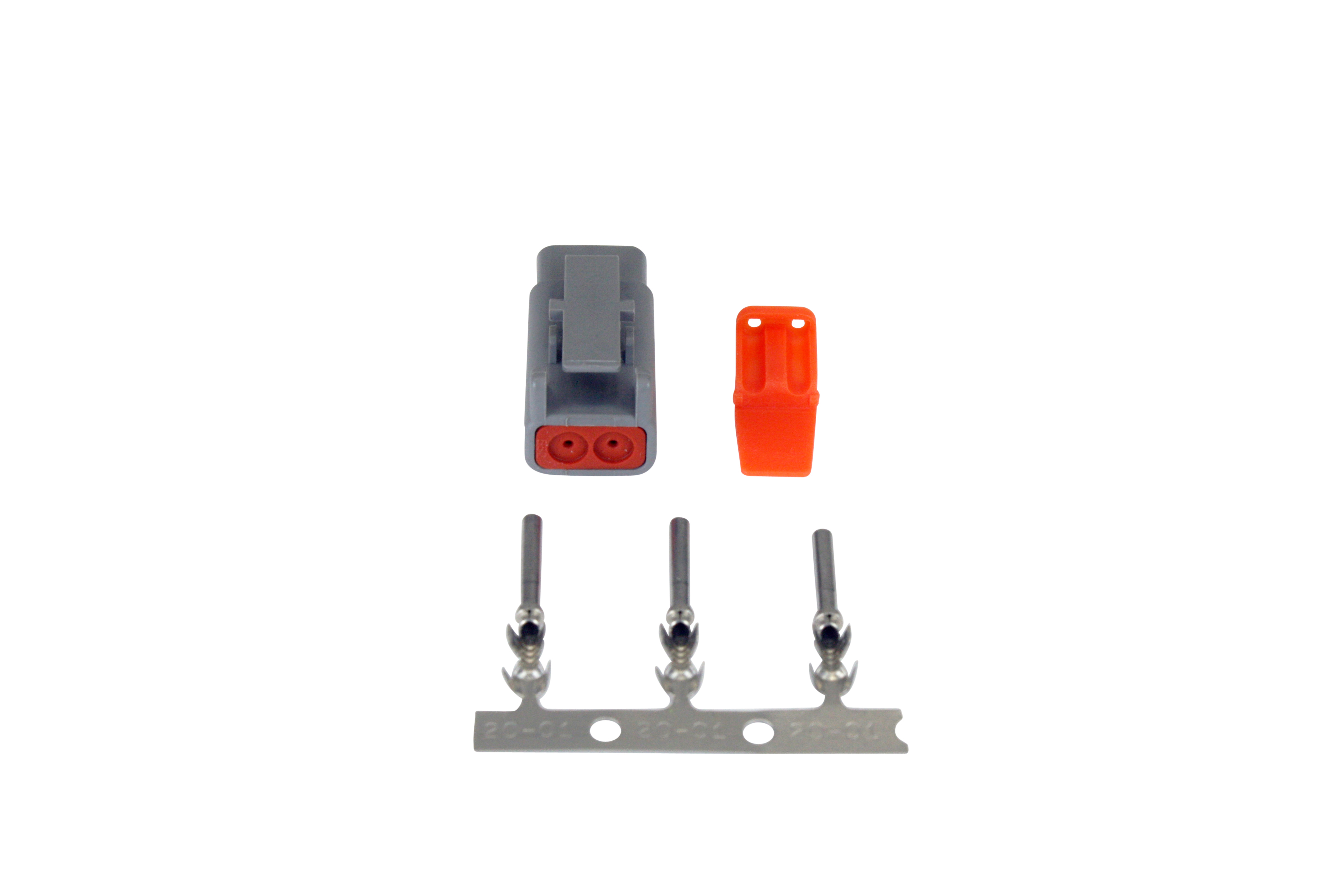 AEM 35-2618 DTM-Style 2-Way Plug Connector Kit