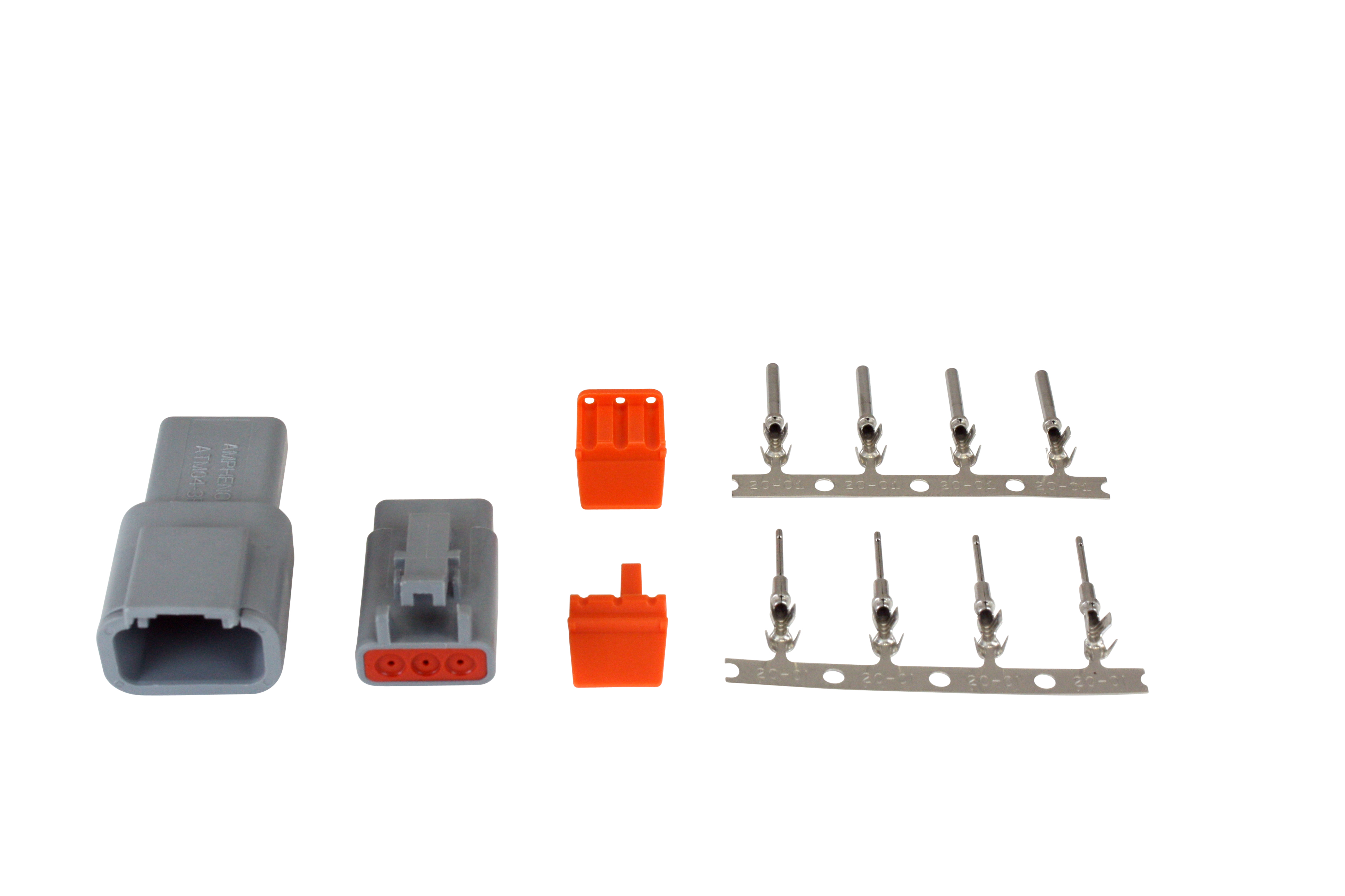 AEM 35-2623 DTM-Style 3-Way Connector Kit - Click Image to Close