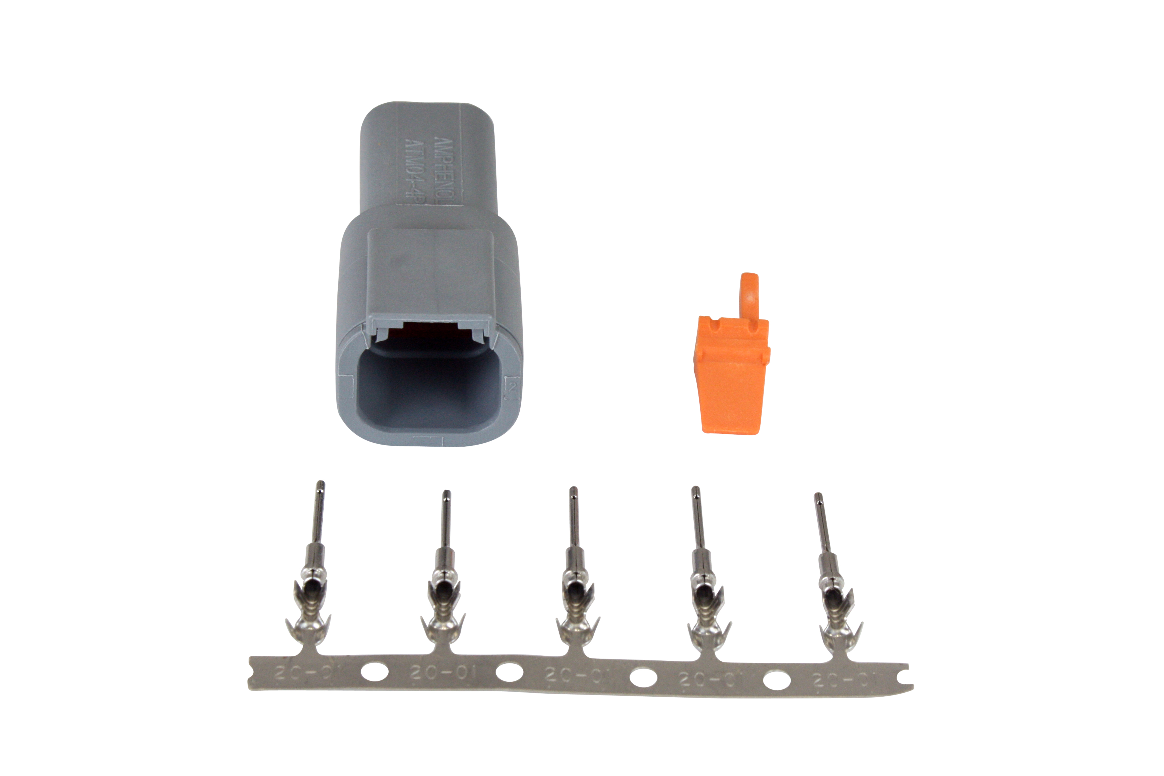 AEM 35-2625 DTM-Style 4-Way Receptacle Connector Kit
