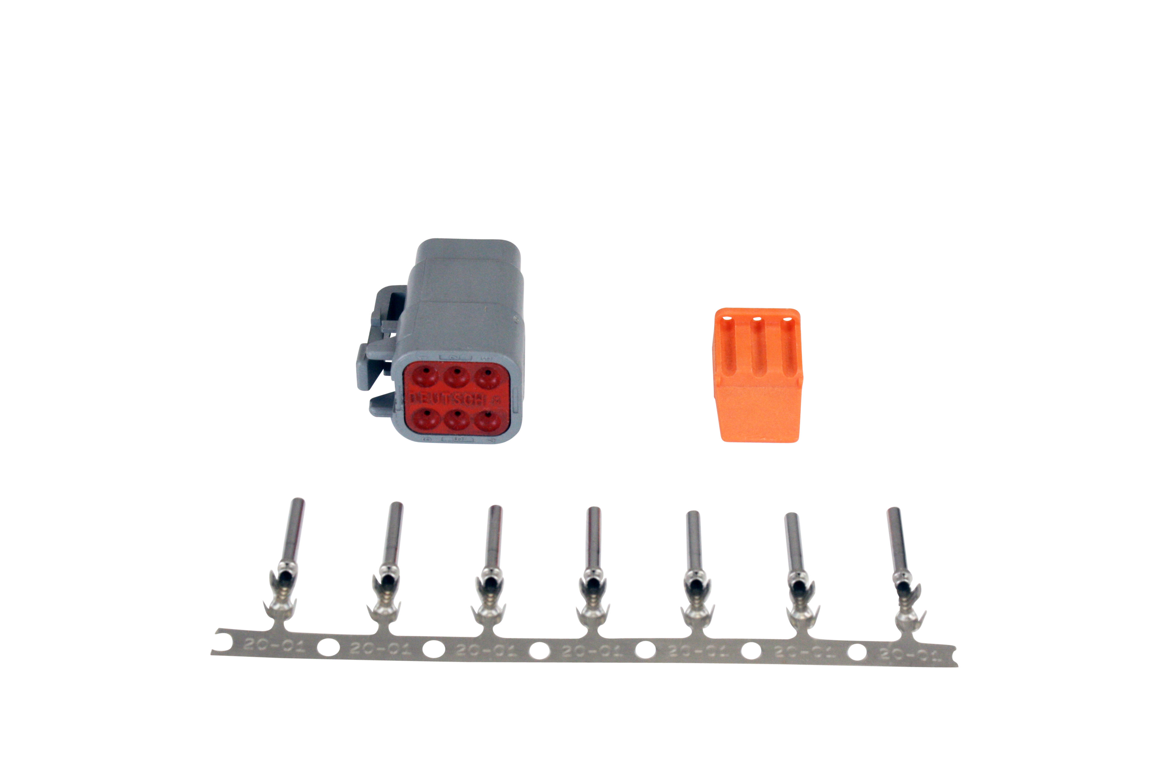 AEM 35-2627 DTM-Style 6-Way Plug Connector Kit - Click Image to Close