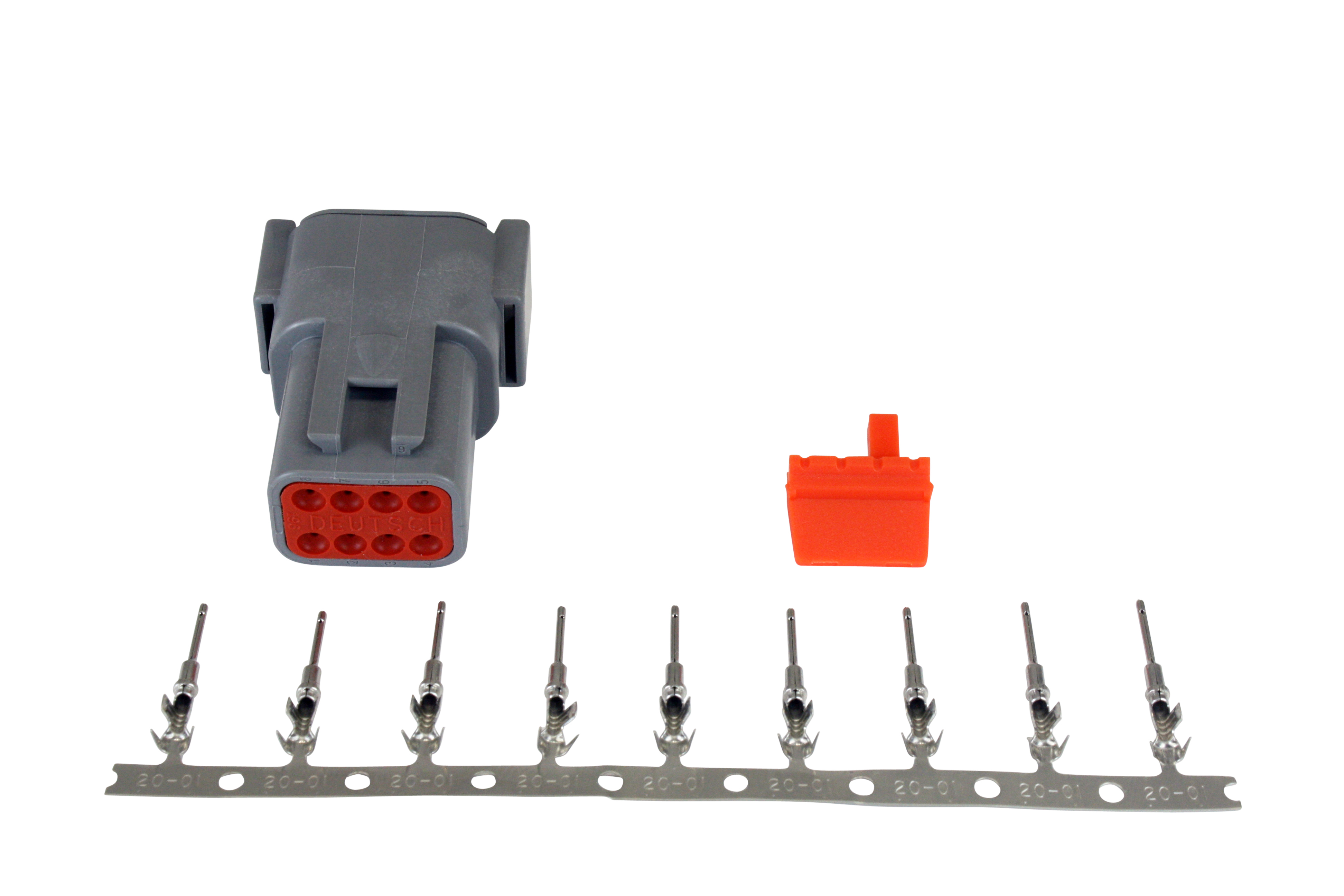 AEM 35-2631 DTM-Style 8-Way Receptacle Connector Kit