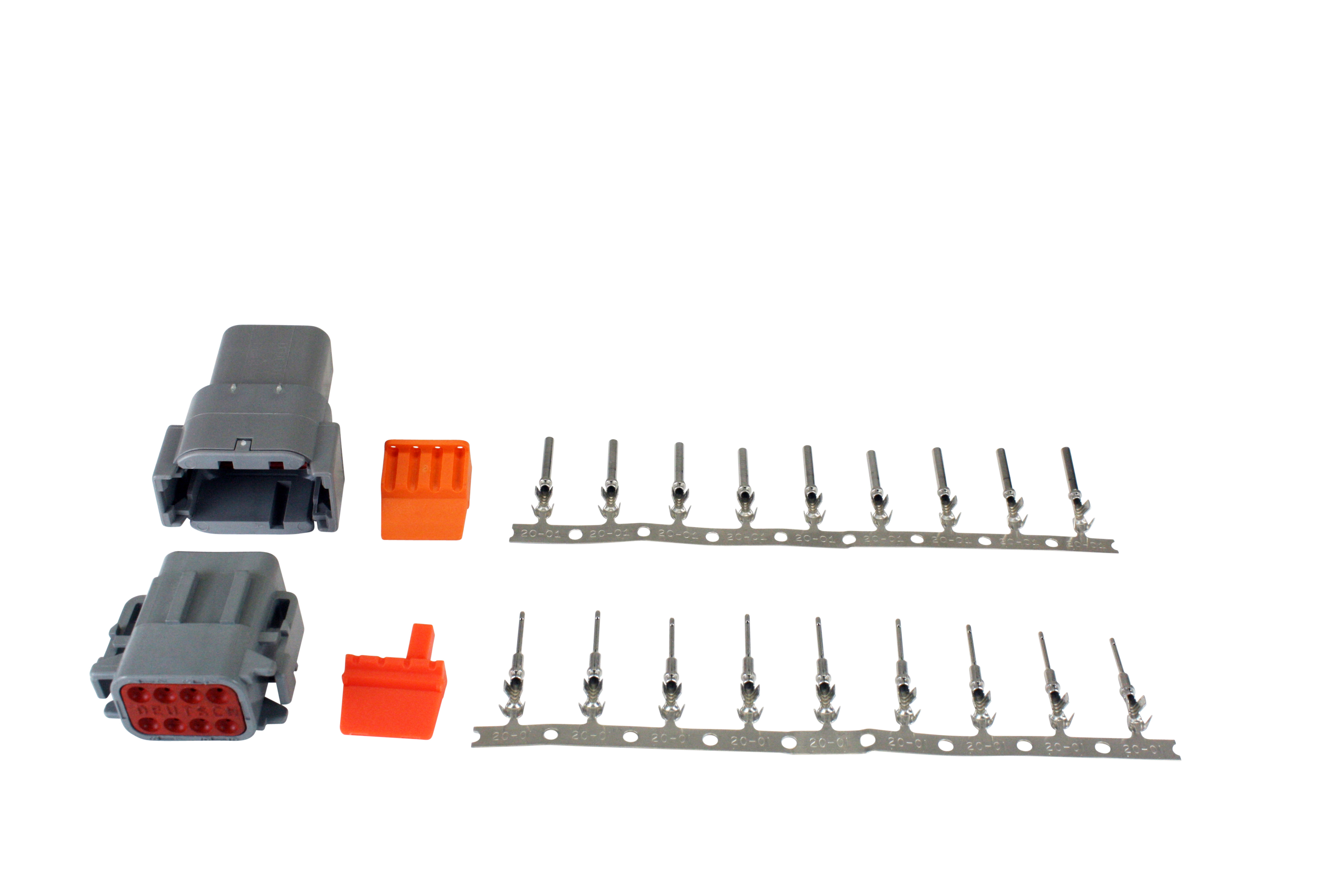 AEM 35-2632 DTM-Style 8-Way Connector Kit - Click Image to Close