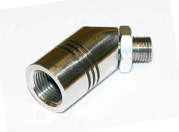 Innovate 12mm to 18mm Motorcycle Bung Adapter - Click Image to Close