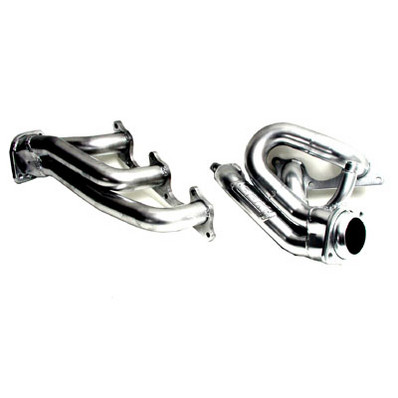BBK 05-10 Ford Mustang Short Tuned-Length Exhaust Headers-Chrome - Click Image to Close