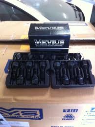 Mevius 40631B Lug Bolt 12X1.5MM - Black
