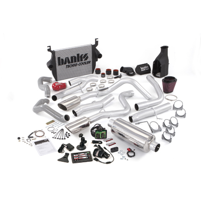 Banks Power 46503 Dual Exhaust PowerPack Sys for 03-04 Ford 6.0L - Click Image to Close