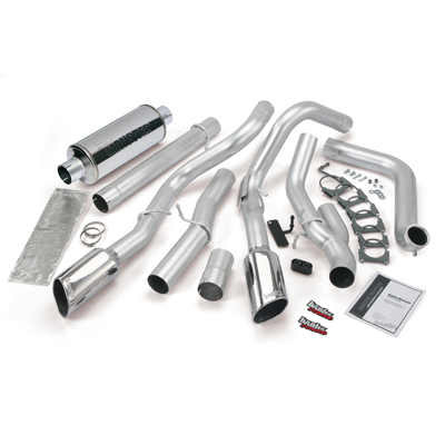 Banks Power 47392 Dual Monster Exhaust System for 1999-2003 Ford - Click Image to Close