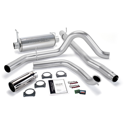 Banks Power 47514 Git-Kit Single Exhaust for 2000-2003 Ford 7.3L - Click Image to Close