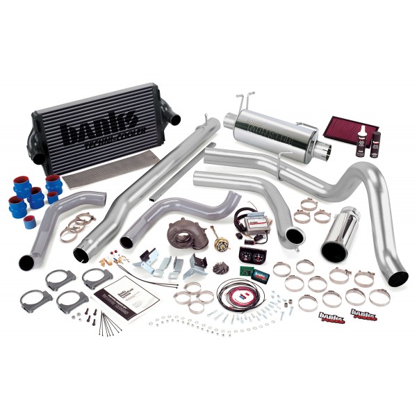 Banks Power 47526-B Single Exhaust PowerPack System for 99 Ford - Click Image to Close