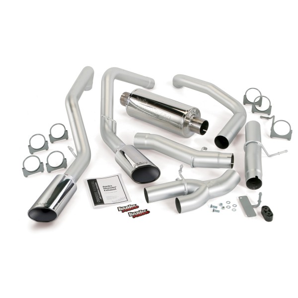 Banks Power 47606-B Dual Monster Exhaust System for 03-07 Ford - Click Image to Close