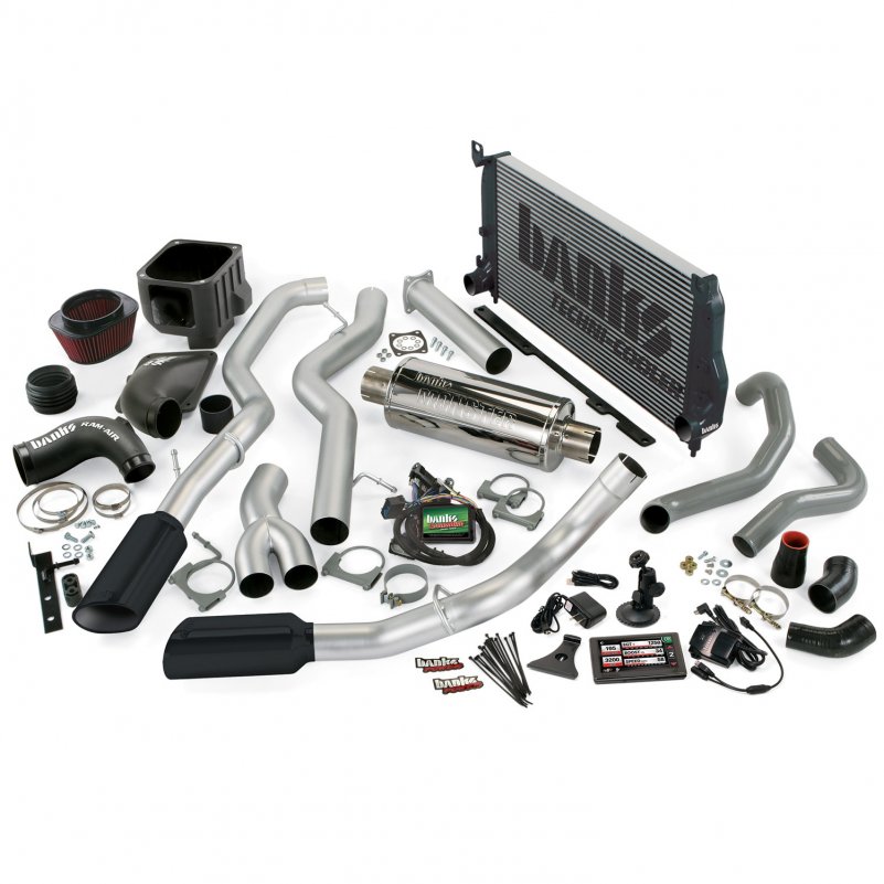 Banks Power 47715-B Dual Exhaust Big Hoss Bundle for 2001 Chevy - Click Image to Close