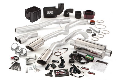 Banks Power 47770-B Dual Exhuast Stinger System for 06-07 Chevy - Click Image to Close