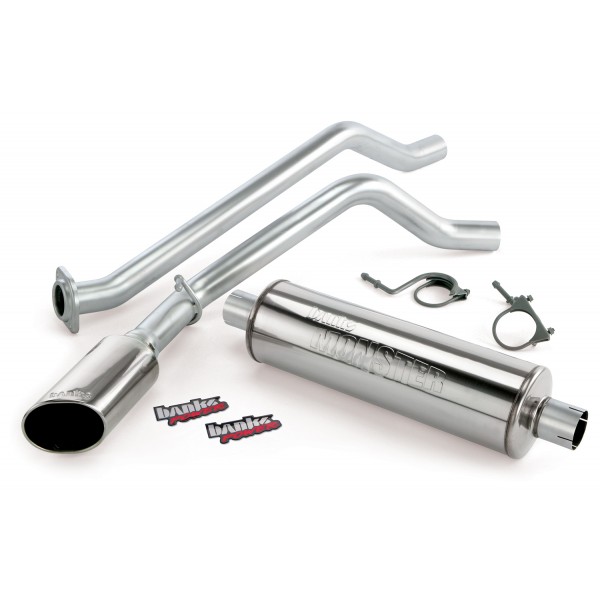 Banks Power 48353-B Monster Exhaust System for 2012 Chev 6.0L - Click Image to Close