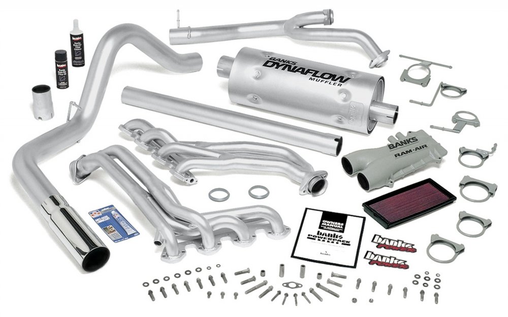 Banks Power 48839 Single Exhaust PowerPack System for 96-97 Ford