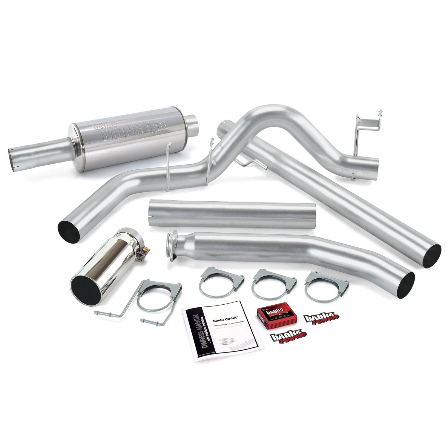 Banks Power 49358 Single Exhaust Git-Kit for 98-00 Dodge 5.9L - Click Image to Close