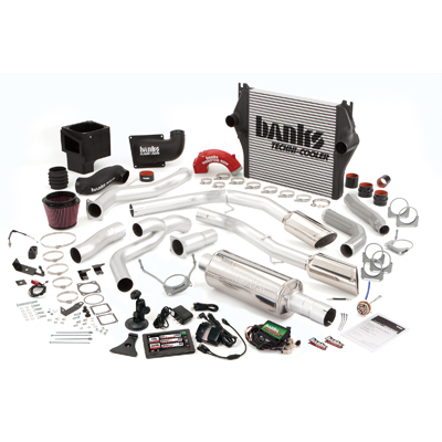 Banks Power 49700 Single Exhaust PowerPack System for 03-04 Dodg - Click Image to Close
