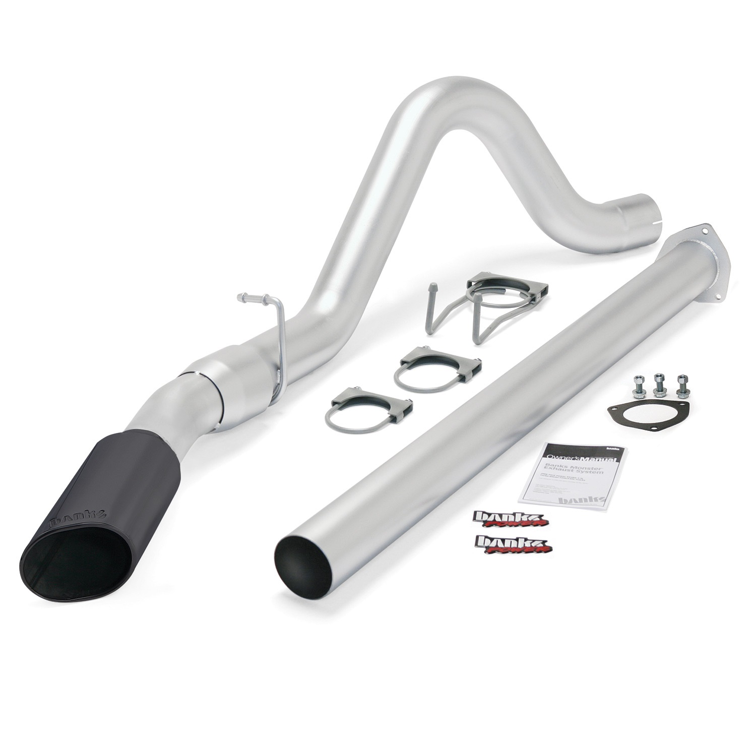 Banks Power 49792-B Single Monster Exhaust System for 2015 Ford - Click Image to Close