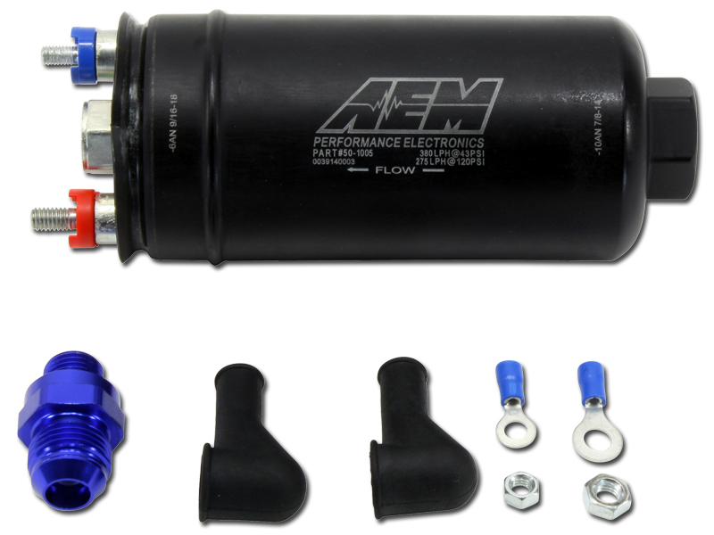 AEM 50-1005 380lph Inline High Flow Fuel Pump